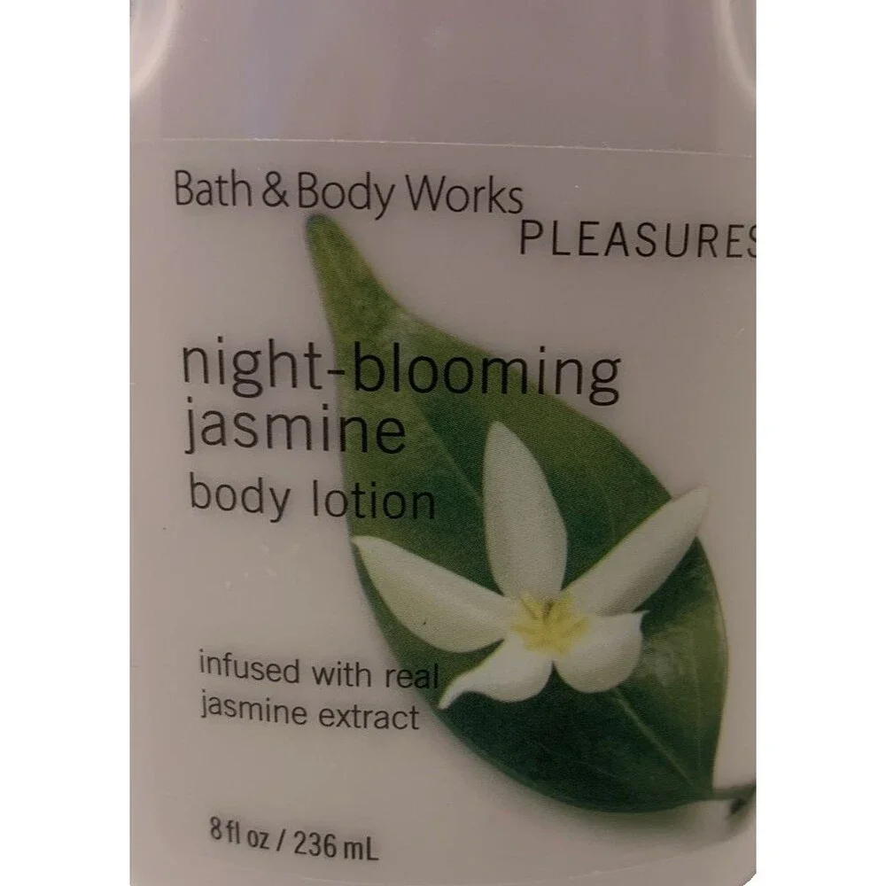 Bath & Body Works Night Blooming Jasmine Body Lotion 8oz New Old Stock